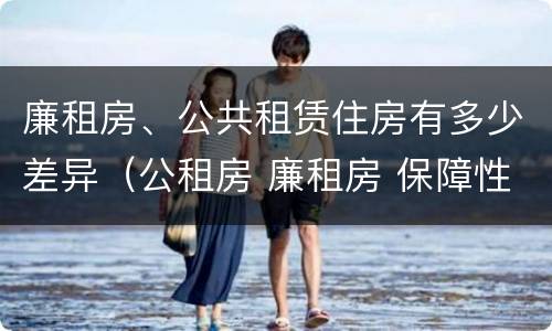 廉租房、公共租赁住房有多少差异（公租房 廉租房 保障性住房区别）